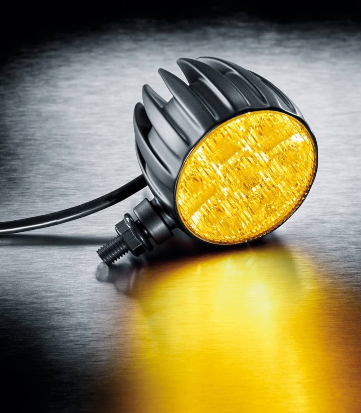 Kellermann Dayron i Classic dagrijlichten met knipperlicht, verlengarm en warmwit licht 113620x2