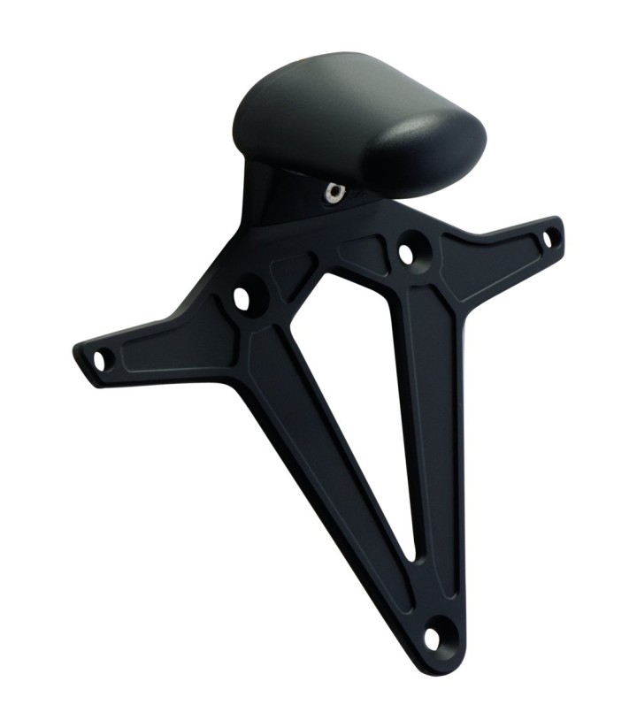 Portamatrículas Kellermann KH 1000 sin Soporte de Intermitentes en Negro 170450