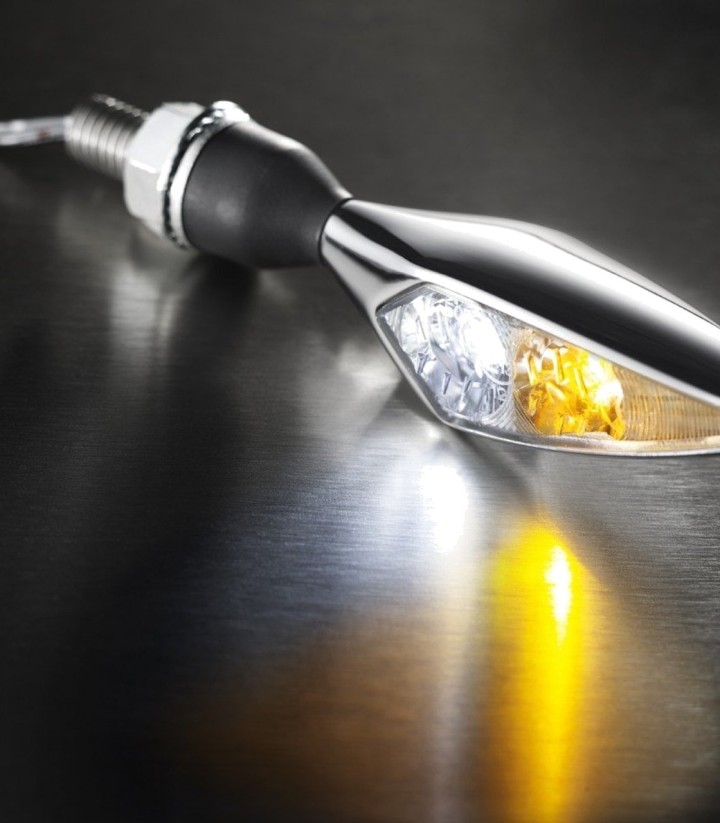 Kellermann Rhombus Blinker in Chrom 147100+147150