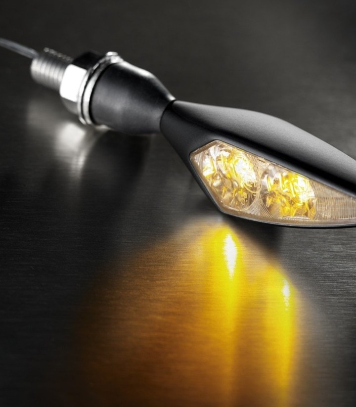 Kellermann Rhombus Extreme knipperlichten, zwart 166200+166250