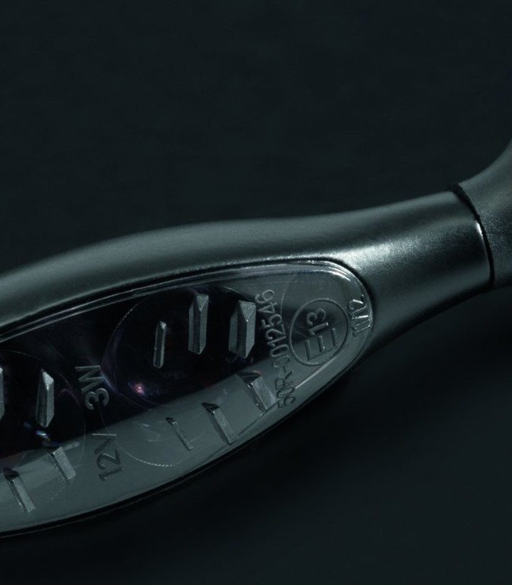 Kellermann Micro 1000 Dark Blinker in Schwarz 142100x2