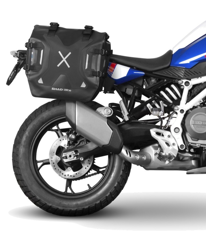 Supports 3P pour valises latérales SHAD W0FG46IF pour BMW F450GS (26)