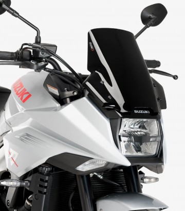 Windschild Puig Touring Suzuki GSX-S1000 Katana (19-25) Schwarz 3637N