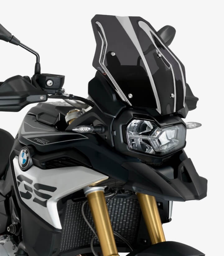 Cúpula Puig Touring BMW F850GS Ahumado oscuro 3769F