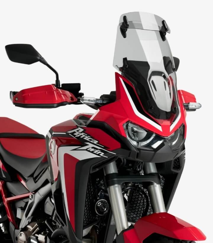 Windschild Puig Touring mit Visier Honda CRF1100L Africa Twin (20-23) Getönt 3819H