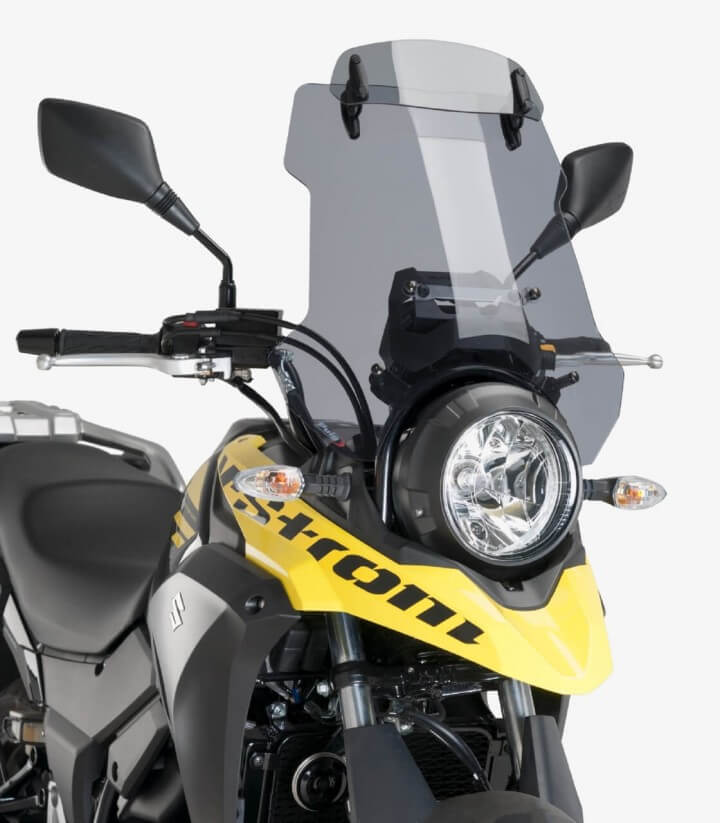 Cúpula Puig Touring Con Visera Suzuki DL250 V-Strom Ahumado 9607H