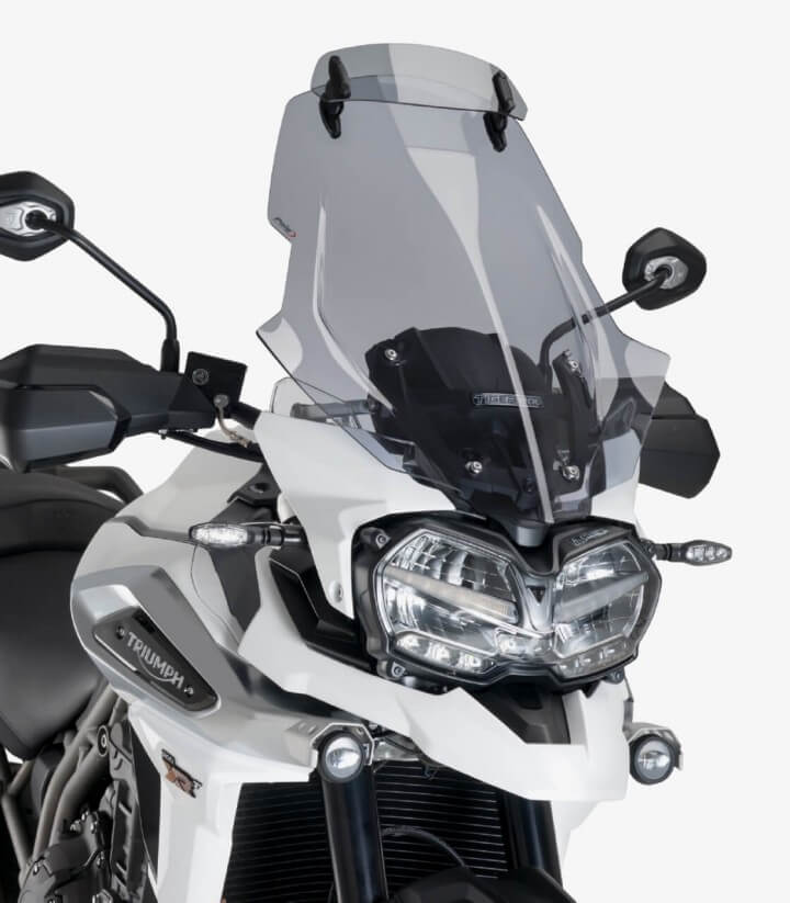 Cúpula Puig Touring Con Visera Triumph Tiger Explorer Ahumado 9614H