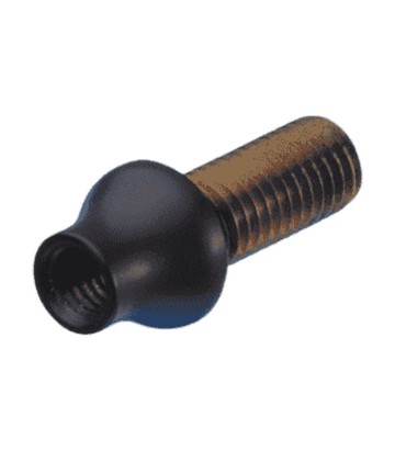 Starre houder Kellermann M8 x 20 in zwart 123852