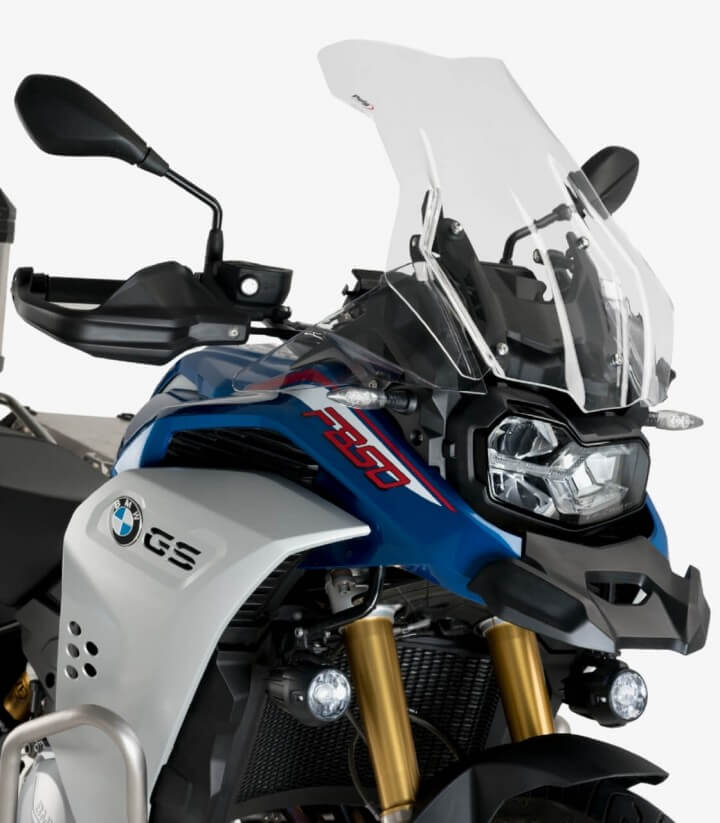 Windschild Puig Touring Plus BMW F750/800/850GS (18-26), F900GS Adventure (24-26) Klar 3595W
