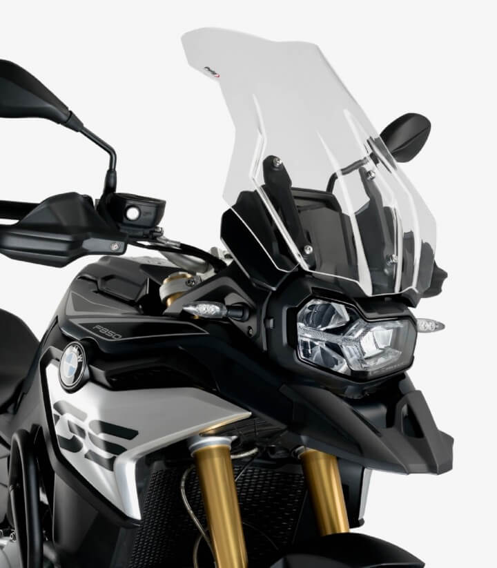 Windschild Puig Touring Plus BMW F750/800/850GS (18-26), F900GS Adventure (24-26) Klar 3595W
