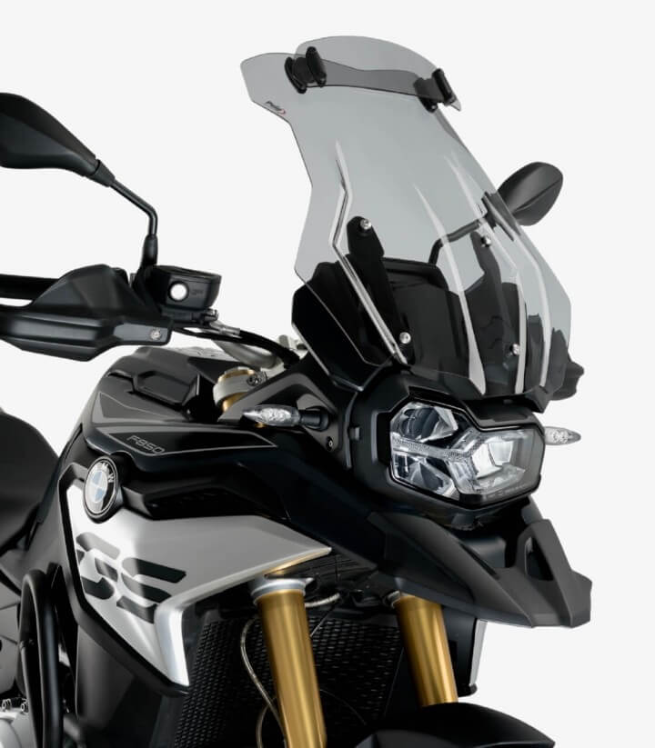 Cúpula Puig Touring Plus Con Visera BMW F850GS Ahumado 3597H