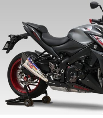Escape Yoshimura R-11 JMCA Titanio azul para Suzuki GSXS 1000 (15-20) 110-196-5e80b