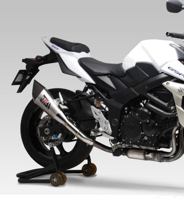 Escape Yoshimura R-11 MotoGP Titanio con punta de carbono para Suzuki GSXS 1000 (15-16) 1a0-196-5e80
