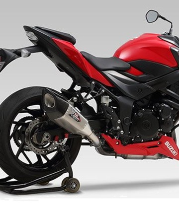 Escape Yoshimura R-11Sq JMCA Titanio para Suzuki GSXS 750 (17-25) 110-150-l18g1