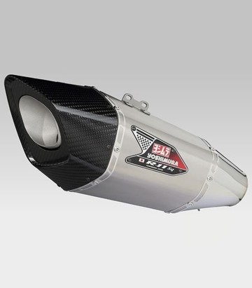 Escape Yoshimura R-11Sq JMCA Acero satinado con punta de carbono para Suzuki GSXS 1000 (21-25) 110-19a-l13g0