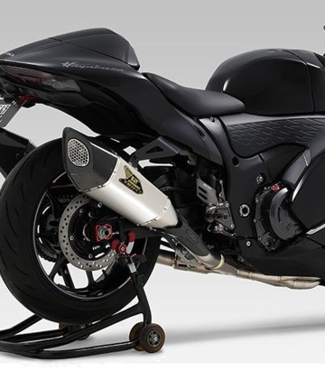 Escape Yoshimura R-11SqR Titanio para Suzuki GSX 1300 R Hayabusa (21-23) 110-592-a18g0