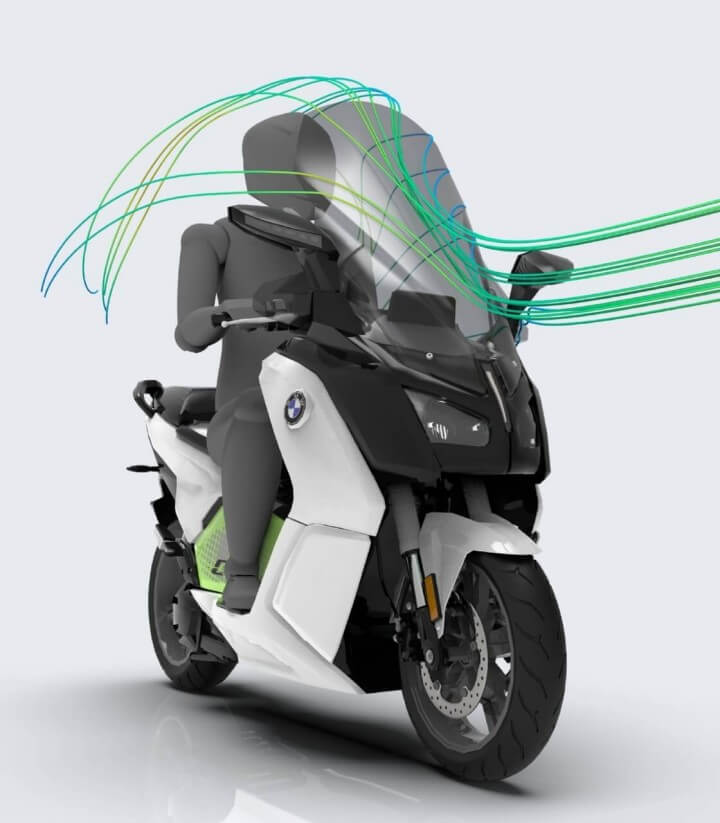 Pantalla Puig V-Tech Line Touring BMW C Evolution Ahumado 1769H