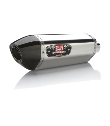 Escape Yoshimura R-77 Trapezoidal Acero con punta de carbono para varios modelos de Suzuki 1160000521