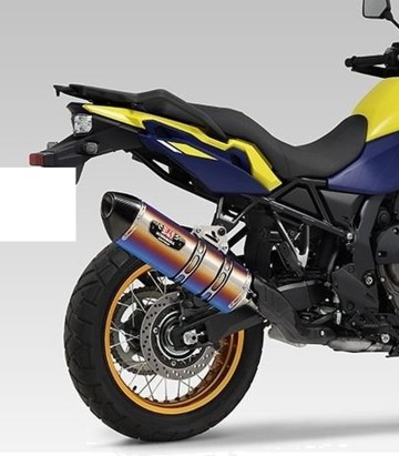 Escape Yoshimura R-77J Metal Magic con punta de acero para Suzuki DL 800 V Strom (23-25) 110-17a-5v20