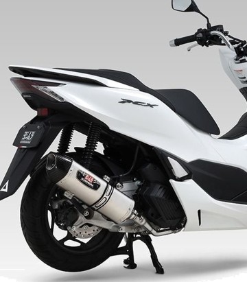 Escape Yoshimura R-77S JMCA Acero satinado para Honda PCX 125 (23) 110a-49f-5130