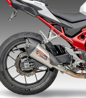 Escape Yoshimura AT2 Acero con punta de carbono para Honda CB 750 F Hornet (23-26) 12760bp520