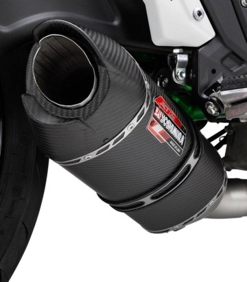 Escape Yoshimura AT2 SS Acero con punta de carbono para Kawasaki Ninja 650 (17-24), Z 650 (17-24) 14651am221