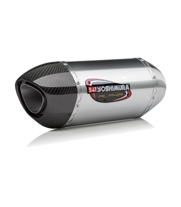 Escape Yoshimura Alpha Acero con punta de carbono para Suzuki GSX-R 600 (11-19), GSX-R 750 (11-19) 11600em520