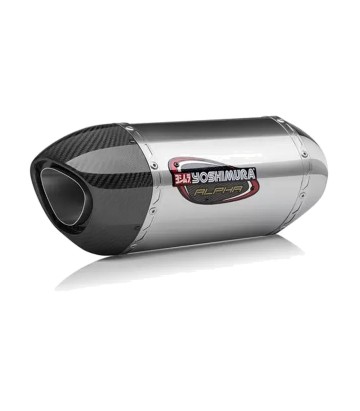 Escape Yoshimura Alpha Acero con punta de carbono para Yamaha YZF R1 (15-20) 13141em520