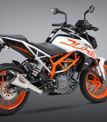 Escape Yoshimura Alpha T Acero con punta de carbono para KTM Duke 390 (17-19) 16381bp520