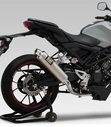 Escape Yoshimura GP-Magnum Acero satinado para Honda C 125 Super Cub (20-25) 110a-45g-5u30