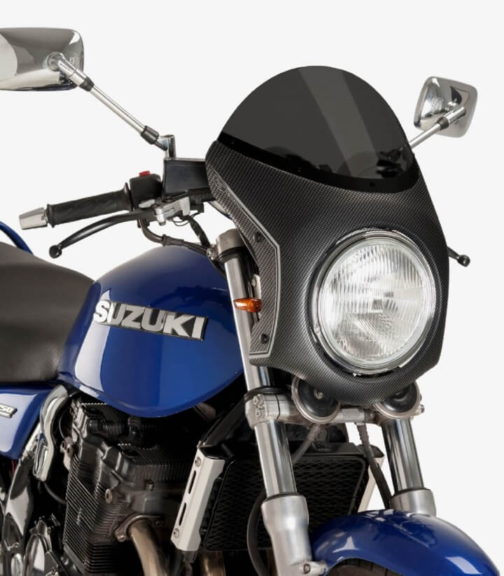 Windschild Puig Retro Honda CB1100, Triumph Speed/Street Twin, Thruxton 1200, Mash Black Seven Dunkel getönt 9515F