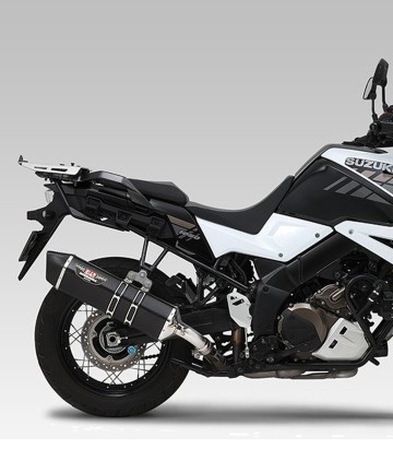 Escape Yoshimura Hepta Force Metal Magic con punta de carbono para Suzuki DL 1000/1050 V Strom (17-23) 1f0-195-l02g1