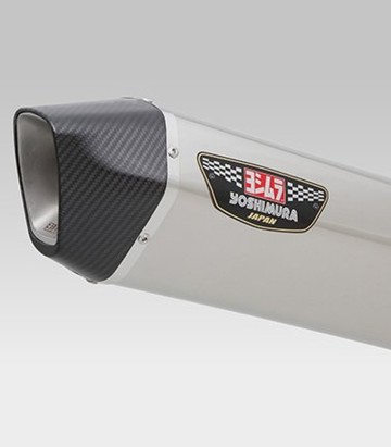Escape Yoshimura Street Sports Hepta Force Acero con punta de carbono para Yamaha TMAX 530 (12-16) 170-389-c05g0