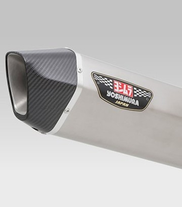 Escape Yoshimura Street Sports Hepta Force Titanio con punta de carbono para Yamaha TMAX 530 (12-16) 170-389-c08g0