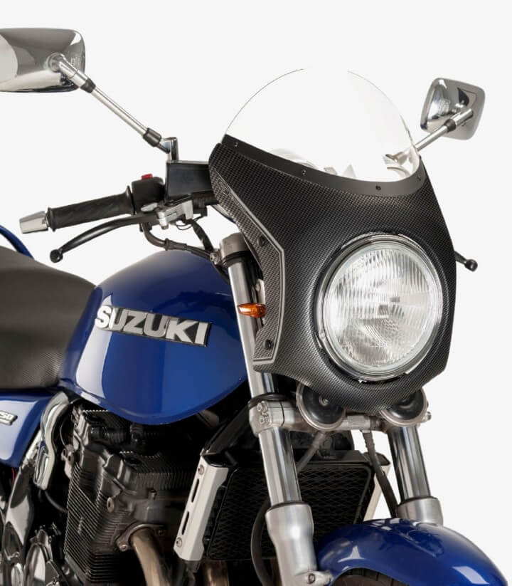Windschild Puig Retro Honda CB1100, Triumph Speed/Street Twin, Thruxton 1200, Mash Black Seven Klar 9515W