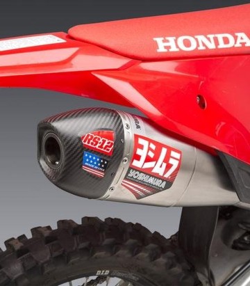 Escape Yoshimura RS-12 Acero con punta de carbono para Honda CRF 250 R/RX (22-24) 228452s320