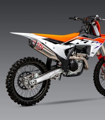 Escape Yoshimura RS-12 Titanio con punta de carbono para Husqvarna FC 450 (22-26), KTM SX-F 450 (22-26) 264631s720