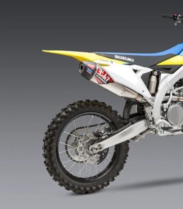 Uitlaat Yoshimura RS-2 Aluminium met carbon eindkap voor Suzuki RMZ 250 (19-25) 218320s320