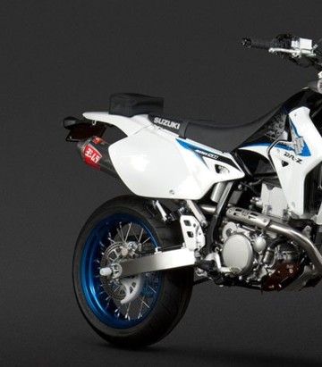 Escape Yoshimura RS-2 Oval Aluminio con punta de acero para Suzuki DRZ 400 (00-23) 216600c350