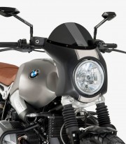 Cúpula Puig Retro BMW R Nine T Scrambler Ahumado oscuro 9253F