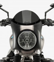 Cúpula Puig Retro BMW R Nine T Scrambler Ahumado oscuro 9253F