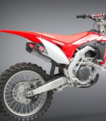 Escape Yoshimura RS-9T Aço com ponta de carbono para Honda CRF 450 R (17-20) 225840r520