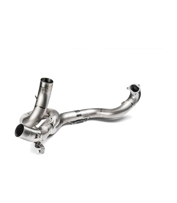 Collettore Akrapovič in titanio per Ducati Multistrada 1200 (15-17), Multistrada 1260 (18-20) E-D12E6