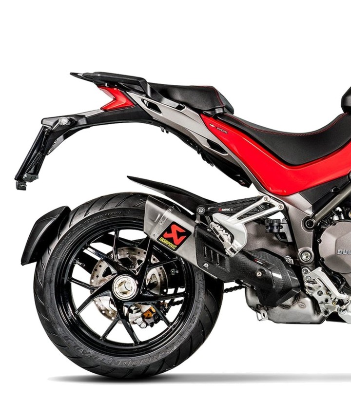 Scarico Akrapovič in titanio per Ducati Multistrada 1200 (15-17), Multistrada 1260 (18-20) S-D12SO9-HAPT