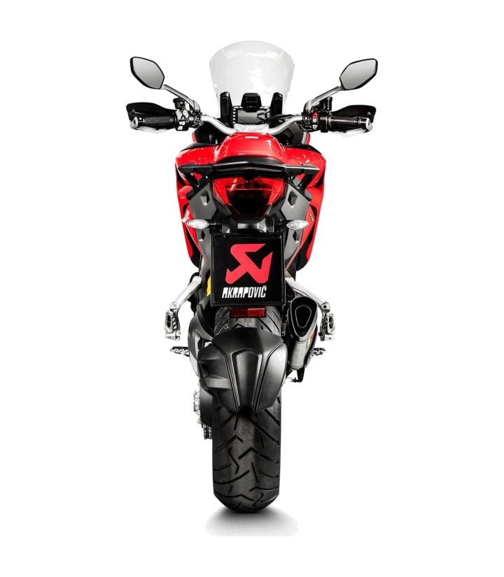 Akrapovič Exhaust in Titanium for Ducati Multistrada 1200 (15-17), Multistrada 1260 (18-20) S-D12SO9-HAPT