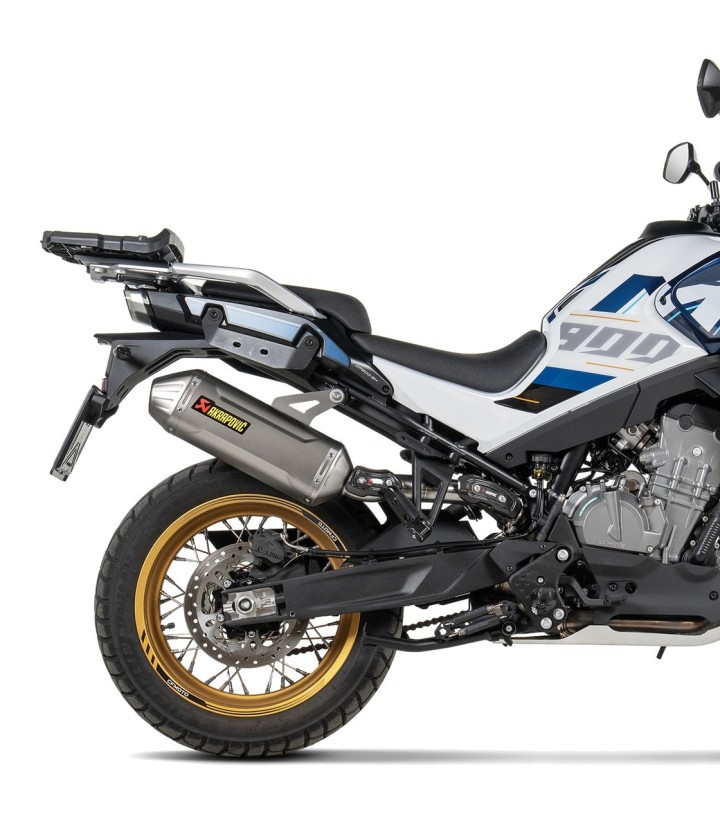 Paracalore Akrapovič in carbonio per CFMOTO MT 800 (24-26) P-HSCF8SO2