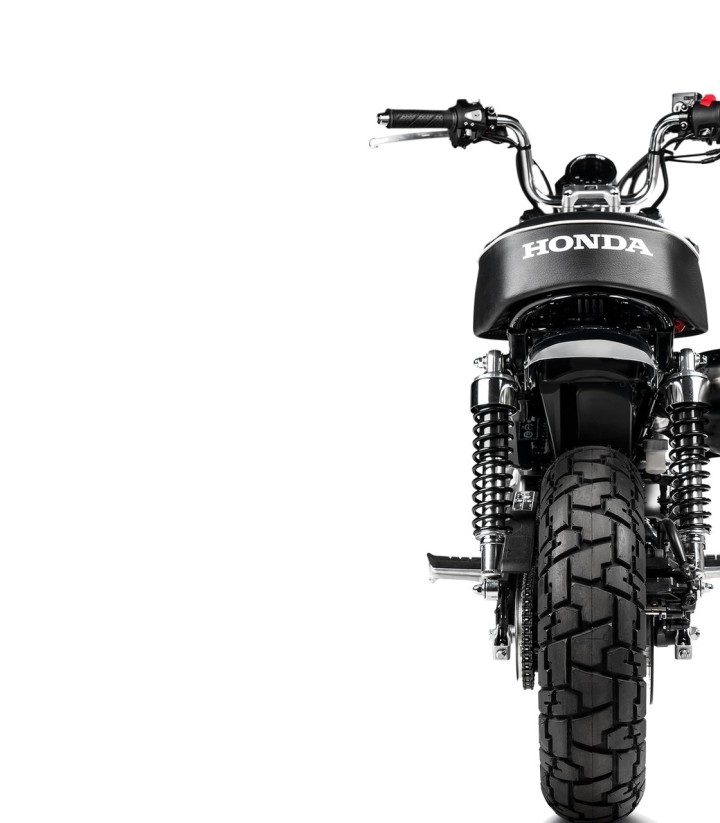 Akrapovič hitteschild van carbon voor Honda Z 125 MA Monkey (19-26), Z 50 Monkey (19-26) P-HSH125R1
