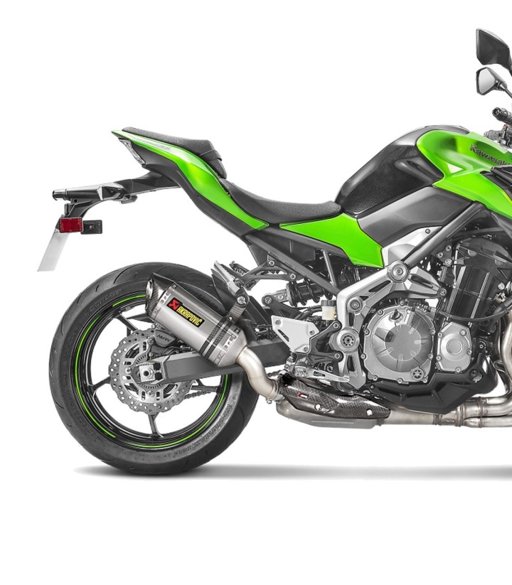 Paracalore Akrapovič in carbonio per Kawasaki Z 900 (17-24) P-HSK9SO1