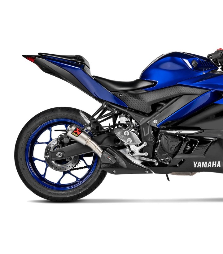 Proteção térmica Akrapovič em carbono para Yamaha YZF R25 (14-21), YZF R3 (15-21) P-HSY3SO1