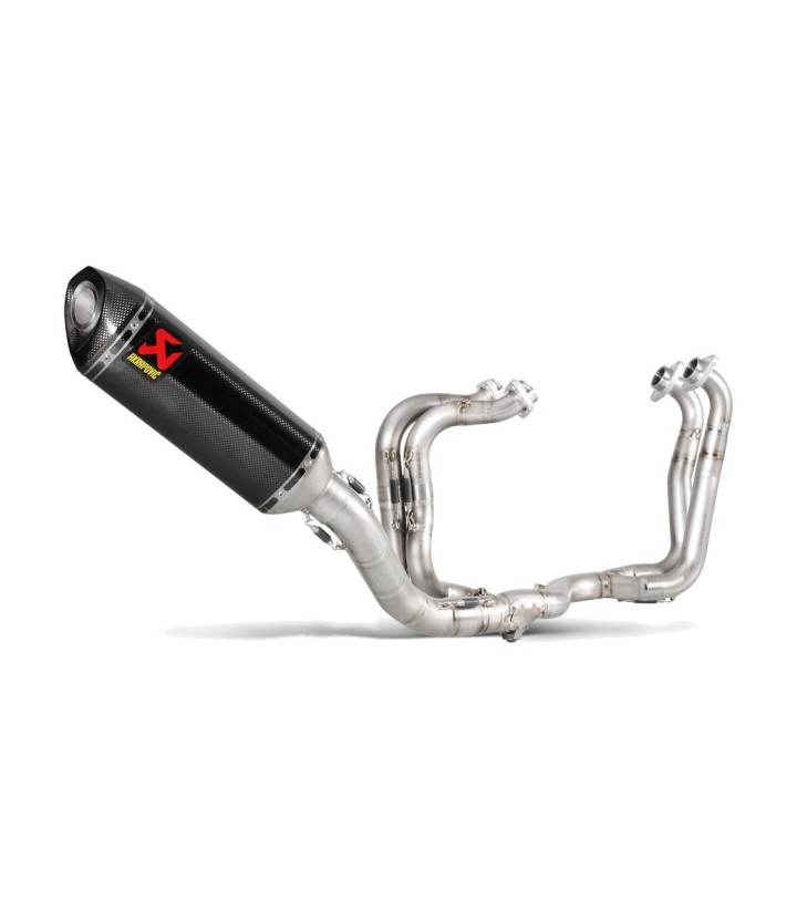 Akrapovič Evolution Exhaust in Carbon for Aprilia RSV 4 1000/1100 (15-20), Tuono V4 1000/1100 (17-20) S-A10E8-RC